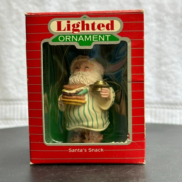 Santa's Snack, Hallmark Keepsake Christmas Ornament from 1986 - Picture 3 of 10